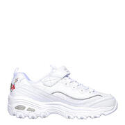 Skechers 80579L-WHT-DLITES-LIL B