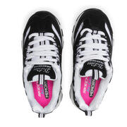 Skechers 80587L-BKW-DLITES-BIGGES