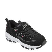Skechers 80579L-BLK-DLITES-LIL B
