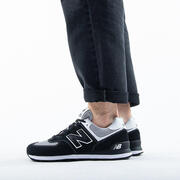 New Balance ML574SSN-048 BLACK/WHITE