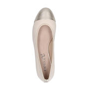 Caprice 22300-491 CREAM/LT GOLD
