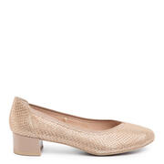 Caprice 24301-424 BEIGE SNAKE