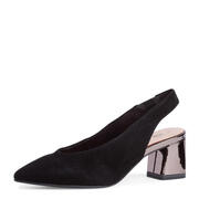 Tamaris 29619-027 BLK SUEDE/GALV