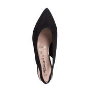 Tamaris 29619-027 BLK SUEDE/GALV