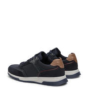 Salamander 31-54905-22 COW SUEDE.MESH NAVY,NAVY
