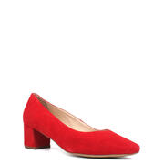 Salamander 32-52801-23 KID SUEDE DARK RED