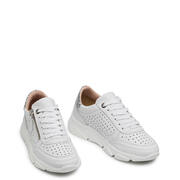 Salamander 32-55406-40 COW NAPPA WHITE,SNAKE