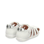 Garvalin 202301-B SANDALIA FLOR BLANCO (SAUVAGE)