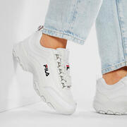FILA 1010781 Strada low kids 1FG White