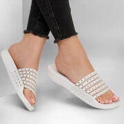 Skechers 119194-WHT-POP UPS-SHEER