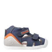 Biomecanics 212137-A SANDALIA VELCROS AZUL MARINO (NOBUCK)