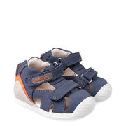 Biomecanics 212137-A SANDALIA VELCROS AZUL MARINO (NOBUCK)