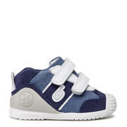 Biomecanics 222157-A ZAPATO SPORT VELCROS AZUL MARINO (PIQUE Y SERRAJE)