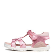 Biomecanics 222209-A SANDALIA PUNTOS ROSA Y PUNTOS (METALCRIS Y ESTAMPADO)