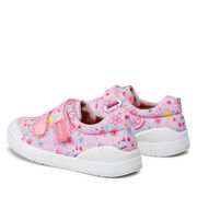 Biomecanics 222271-A ZAPATO ESTAMPADO ROSA Y FLORES (PIQUE Y ESTAMPADO)