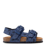 Garvalin 222667-A SANDALIA BIO HEBILLAS MANCHAS AZUL MARINO Y MANCHAS (MAT Y ESTAMPADO)