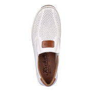 Rieker 11950-80 bianco/peanut/bianco