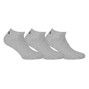 FILA F9100-400 GREY INVISIBLE SOCKS UNISEX "FILA" 3 PAIRS PER PACK