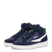 FILA FFK0122 FILA CREW velcro mid kids 53065 Fila Navy-Verdant Green
