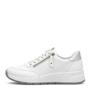 Rieker N6500-80 weiss/white/silver