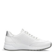 Rieker N6500-80 weiss/white/silver