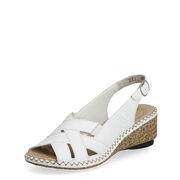 Rieker 66189-80 weiss/white