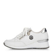 Rieker N4335-80 weiss/argento