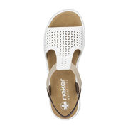 Rieker 65917-80 weiss/chestnut