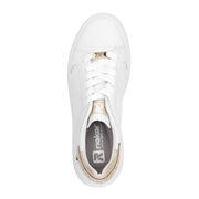 Rieker W2303-80 weiss/weiss/gold-silber/mu