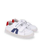 Garvalin 252507-A057 ZAPATO PICADOS BLANCO Y AZUL (NAPA)