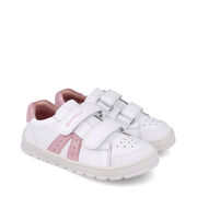 Garvalin 252507-B113 ZAPATO PICADOS BLANCO Y ROSA (NAPA)