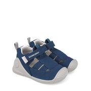 Biomecanics 252174-A089 SANDALIA BASICA AZUL MARINO (PIQUE)