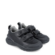 Biomecanics 241020-A054 ZAPATO DOBLE VELCRO NEGRO (NAPA)