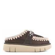 MOU MU.FW531001A/MOCHA Bounce clog metal logo
