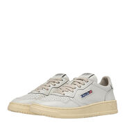 Autry A1UNAULMLL15 MEDALIST LOW MAN LEAT/LEAT WHT/WHT