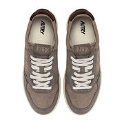 Autry A1UNAULMTS41 MEDALIST LOW MAN TRIC/SUEDE TAUPE/COT