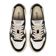 Autry A1UNAULMWB01 MEDALIST LOW MAN LEAT/LEAT WHT/BLK