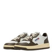 Autry A1UNAULMWB68 MEDALIST LOW MAN LEAT/LEAT WHT/CHOCO