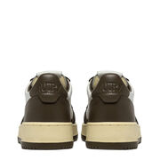 Autry A1UNAULMWB68 MEDALIST LOW MAN LEAT/LEAT WHT/CHOCO
