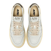 Autry A1UNAULWLL28 MEDALIST LOW WOM LEAT/LEAT WHT/CHOCO