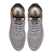 Autry A1UNWWLMUT53 REELWIND LOW MAN SUEDE/NET PLUMBEO/BLK