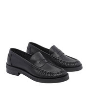 Steve Madden 11005875-BLACK LEATHER Nadya