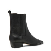 Steve Madden 11004841-BLACK LEATHER Dusty