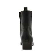 Steve Madden 11004841-BLACK LEATHER Dusty