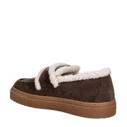 Inuikii 1006.003.0021.152 SHEARLING LOAFER, Dark Brown