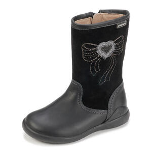 Biomecanics 181166-A BOTIN MEDIO LAZO NEGRO (WAX NATURAL Y SERRAJE)