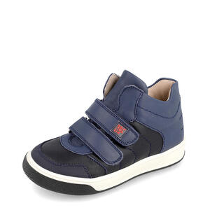 Garvalin 191412-BOTIN VELCROS AZUL MARINO Y NAVY (SAUVAGE)