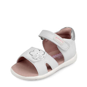 Garvalin 202308-B SANDALIA FLOR BLANCO (SAUVAGE)
