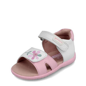 Garvalin 202304-A SANDALIA FLOR BLANCO (SAUVAGE)