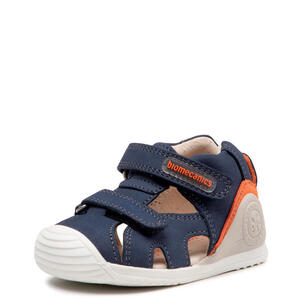 Biomecanics 212137-A SANDALIA VELCROS AZUL MARINO (NOBUCK)